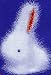 Fuzzy Wuzzy Bear Hair Growing Bunny Shaped Soap, Set of Two