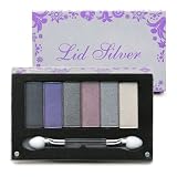 POP Beauty Lid Silver, Eye Shadow Palette .21 oz (5.9 g)