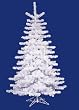 14' Crystal White Medium Artificial Christmas Tree - Unlit