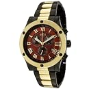 Gold plated watch Stunning watch!! Invicta Men’s 0572 II Collection Chronograph 18k Gold-Plated Gunmetal Ion-Plated Watch