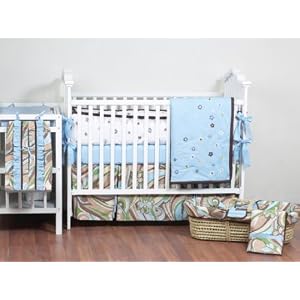 retro crib bedding