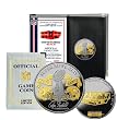 Super Bowl XLIV Official 2-Tone Flip Coin