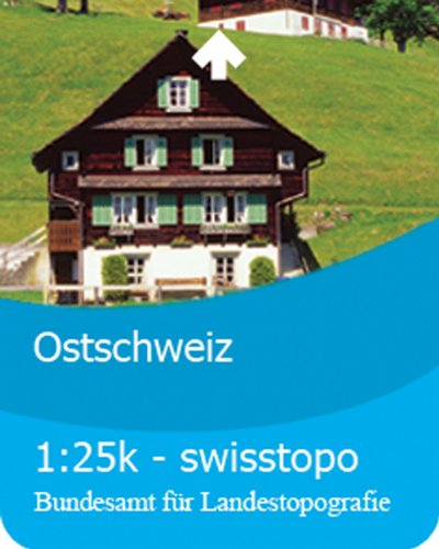 Satmap GPS System Karte Ostschweiz, CH-REG-25-SD-006 Preisvergleich