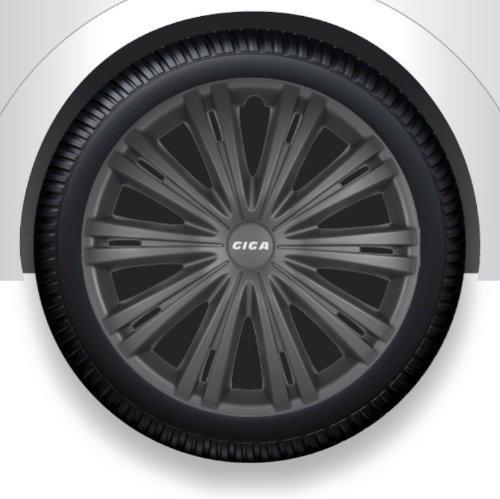 Radkappen/Radzierblenden 13 Zoll GIGA black