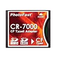 PhotoFast SDHC to CF�ϊ��A�_�v�^�[�u���X�^�[�p�b�P�[�W�ESDHC16GB�Ή��E1�����ۏ� CR-7000 PhotoFast