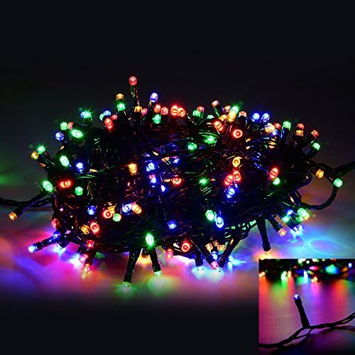 iWG Waterproof Battery Operated Fairy String Lights 33ft 72 LEDs 10M Stary led Festival Decorative light for Outdoor,Garden,Home,Wedding,Chiristmas Party (Colorful)