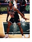 Chicago Bulls Dennis Rodman Autographed 8x10 Photo w/COA