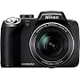 Nikon Coolpix P80 10.1MP Digital Camera with 18x Wide Angle Optical Vibration Reduction Zoom (Black)