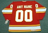 ATLANTA FLAMES 1970's CCM Vintage Throwback NHL Hockey Jersey Customized with Any Name & Number(s)