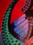C, for Center (Original Painting by Steve Spencer)
