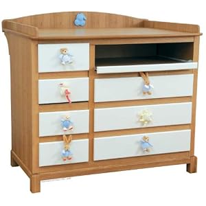 Kalo White Dresser and Changing Table Combination by Kaloo
