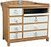 Kalo White Dresser and Changing Table Combination