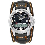 TISSOT Watch:Tissot Men's T96.1.468.32 T-Tactile Navigator 3000 Grey Cuff Watch
