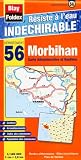 56 morbihan carte administrative et routi re