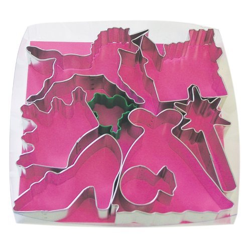 R&M Princess 8-Piece Cookie Cutter Set