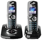 Panasonic KXTG8322 Colour DECT Twin With Answer Machine - Black Electronics