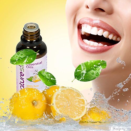 Nature Silk Cold Pressed Lemon Oil 100% Pure Natural Therapeutic Grade Essential Oil Drops - 30 ml.