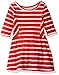 The Children's Place Baby Girls' 3/4 Sleeve Striped Dress