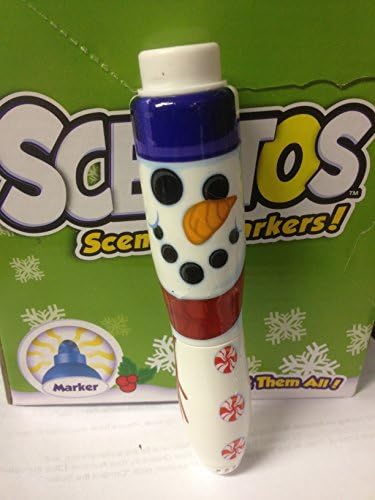 Scentos Scented Markers - Snowman - Blue - Peppermint Scent