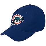 Reebok Miami Dolphins Navy Blue Basic Logo Adjustable Hat