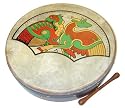 18" Celtic Island Irish Bodhran with Dragons
