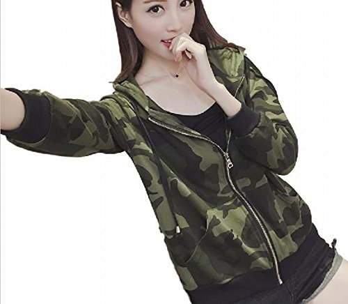 (レディス＆シープ)ladies and sheep MA-1 レディース アウター ミリタリー ジャケット 迷彩 柄 パーカー