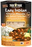 Tiger Tiger Easy Indian Heat & Eat, Chana Masala with Basmati Cumin Rice, 19.4-Ounce Boxes (Pack of 6)