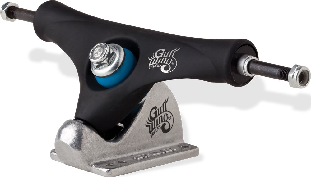 Amazon.com: Gullwing Stalker 50 Degree Trucks (Set Of 2), Black ...
