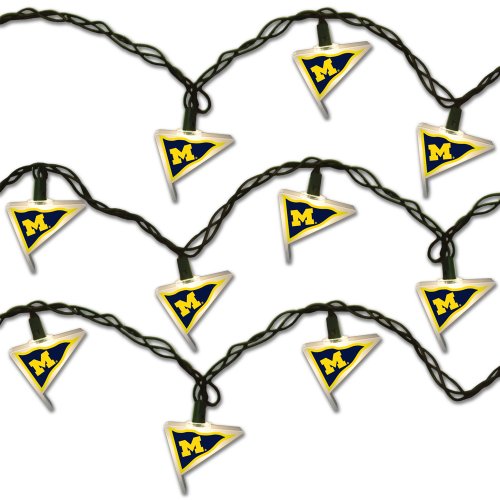Michigan Wolverines Football Party Lights