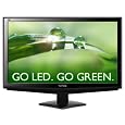 Viewsonics VA2448M-LED 24-Inch Widescreen LED Monitor - Black