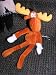 Search : Bullwinkle the Moose Plush Keychain Attachable Play by Play