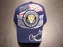 Barack Obama "Presidential Seal" Baseball Cap (Navy Blue)