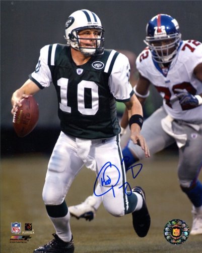 Chad Pennington Autographed/Hand Signed New York Jets 8x10 Photo
