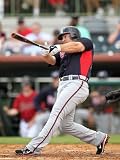 Atlanta Braves v Houston Astros, KISSIMMEE, FL - MARCH 01: Dan Uggla Photographic Poster Print by Mike Ehrmann, 18x24