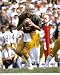Joe Montana Notre Dame Green Jersey 16x20