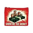 Blue Q Show Me the Money Coin Purse