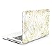 GMYLE Hard Case Print Frosted Compatible with MacBook Pro 13 inch (Model: A1278) - White Swirling Paint Pattern Rubber Coated Hard Shell Case Cover