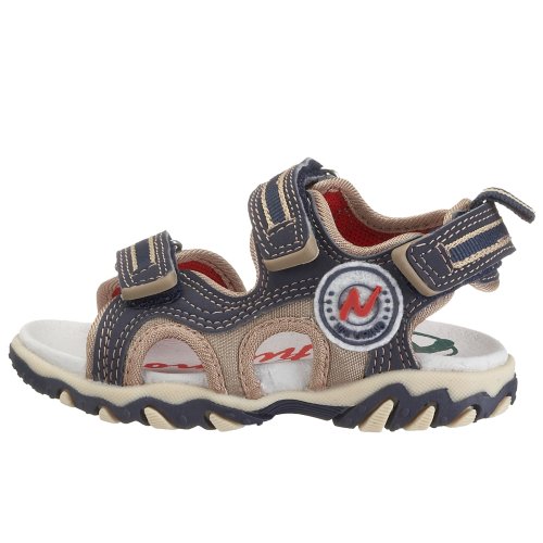 Naturino SPORT 148 0500793.01.9104, Jungen Sandalen, blau, (BLUE/SABBIA 9104)