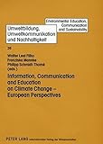 Information, communication and education on climate change : European perspectives