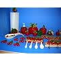 CHERRY 3D Resin & Ceramic R Kitchen 26 pcs Set NEW