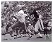 Dick Butkus Chicago Bears Framed Autographed 8x10 Photograph with Trading Card and Medallion