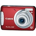 Canon PowerShot A480 10 MP Digital Camera with 3.3x Optical Zoom and 2.5-inch LCD (Deep Red)