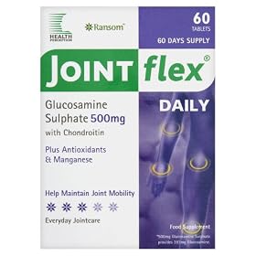 Health Perception High Strength Glucosamine 500mg with Chondroitin 400mg Food Supplement 60 Tablets
