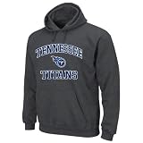 Tennessee Titans Charcoal Heart and Soul II Hooded Sweatshirt