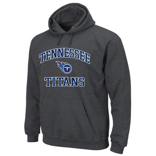 Tennessee Titans Charcoal Heart and Soul II Hooded Sweatshirt