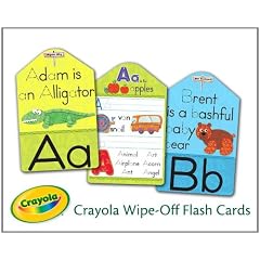 Crayola Numbers Flash Cards [With Wipe-Off Eraser and Crayola Dry Erase Marker] (Crayola (Piggy Toes Press))