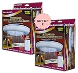 CORDLESS ELECTRIC CEILING LIGHT WITH REMOTE (SET OF 2)