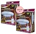 CORDLESS ELECTRIC CEILING LIGHT WITH REMOTE (SET OF 2)