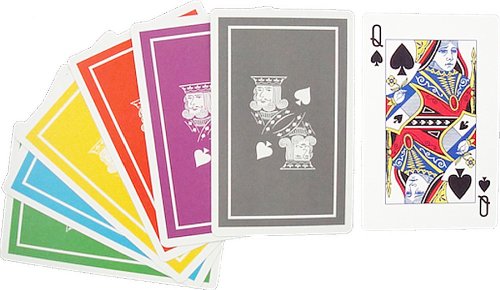 Barclay Bridge Size Playing Cards - Cellophane Wrapped-1 Dozen #8610