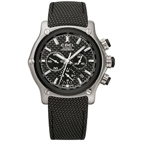 Ebel 1911 BTR Mens Automatic Chronograph Titanium Watch B137L73/15335N92 - 1215788